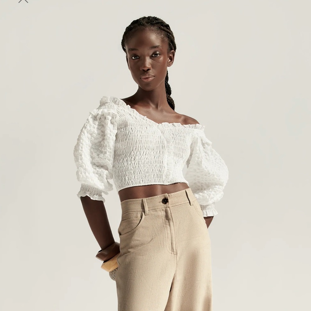 Stretchy Off The Shoulder Top